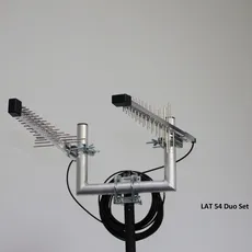 Wittenberg LAT 54 Duo Set 2 x Antenne für LTE-City-Funknetz, Grau