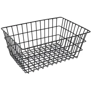 MVTek Hinterer Korb 50 x 50,5 x 22,7 cm Schwarz