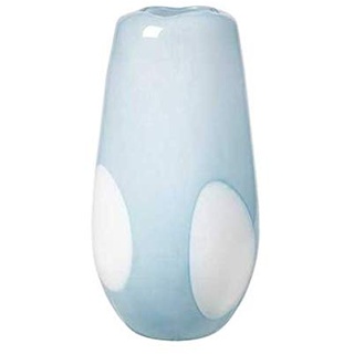 Broste Copenhagen 14485010 Vase, Glas, Blau, 19,5cm