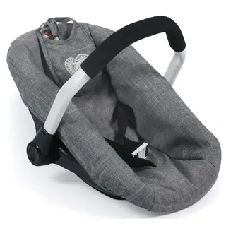 Bayer Chic 2000 Puppen-Autositz Jeans Grau