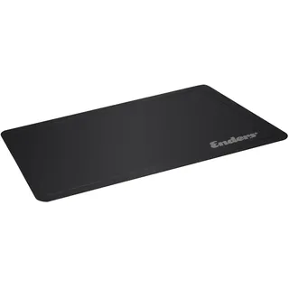 Enders® BBQ- Schutzmatte 120 x 80 cm, Soft PVC, feuerfeste Unterlage, Feuerschutzmatte, Hitzeschutzmatte, Bodenschutzmatte, Grillmatte, Elektro-, Kohle- oder Gasgrill, schwarz, #‎7407
