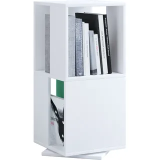 VCM Aktenregal 34 x 34 x 74 cm Weiß