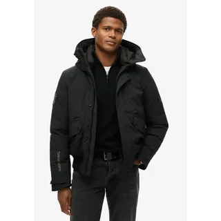 Superdry City Padded Bomberjacke - Black - S,