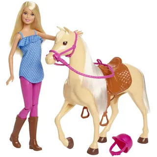 Barbie Pferd und Puppe (FXH13)