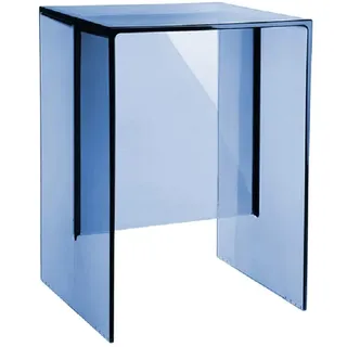 Kartell Max-Beam Hocker, Plastik, blau, 27 x 47 x 33 cm