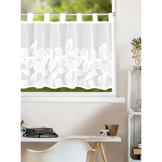 Homing Mireia Schlaufen 135 x 45 cm Weiß 1 Stk.