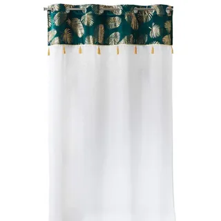 Douceur d'Interieur Ösenvorhang, Mehrfarbig, 140 x 240 cm