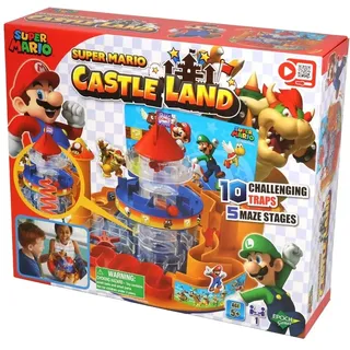 EPOCH Games - 7378 Super Mario Castle Land - Party Game Geschicklichkeitsspiel