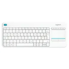 Bild  K400 Plus Wireless Touch Keyboard CE weiß