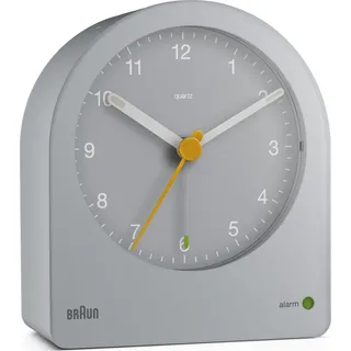 Braun BC22G Klassik Wecker - Grau