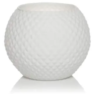 Vacchetti Giuseppe L.Basic Seide Weiß Vase Kugel D.25