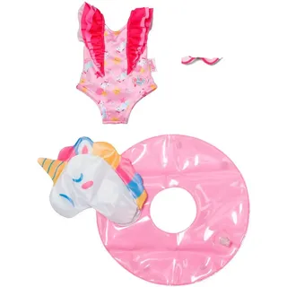 BABY BORN Puppenzubehör Schwimm-Set Einhorn beige 839447