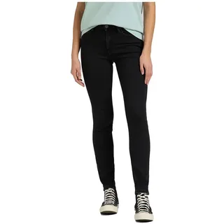 Lee Damen FOREVERFIT Jeans, Black Avery, 24W / 29L