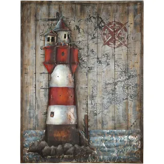 Gilde Gallery »Kunstobjekt Leuchtturm« Leuchtturm 1 Stk. tlg., bunt