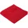 BIO Frottier Handtuch 50 x 100 cm rot