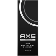 Axe Eau de Toilette Black, Duft Boie de Zeder & Schwarze Beeren, Wirksamkeit & Frische 24 h, Flasche mit 100 ml