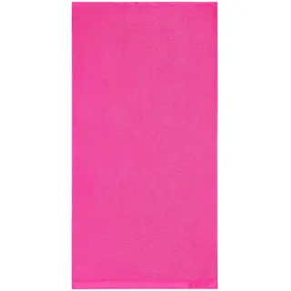 S. Oliver Duschtuch , Pink , Textil , Uni , 70x140 cm , Oeko-Tex® Standard 100, Oeko-Tex® Made IN Green , saugfähig, Aufhängeschlaufe, durchgefärbt, angenehm weich, hochwertige Qualität, Bordüre , Heimtextilien, Badtextilien, Duschtücher