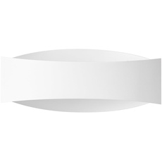 SOLLUX lighting TONI Wandleuchte – Elegante Moderne Wandlampe Innen – Wandleuchten Für Innen – Glühbirne nicht enthalten – G9-Fassung – 12x30x12 cm - Weiß