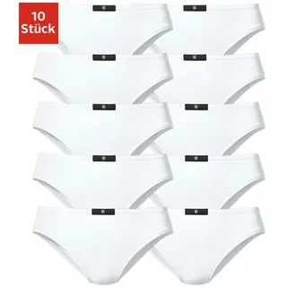 H.I.S. H.I.S Slip 10er-Pack, aus elastischer Baumwoll-Qualität H.I.S schwarz, weiß