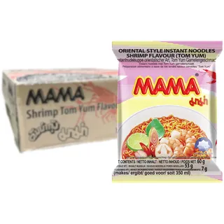 MAMA Pasta Instant Nudeln Garnelen Multipack 30 x 60 g