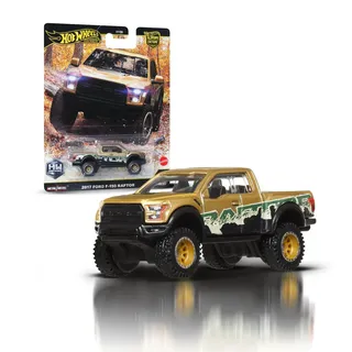 Hot Wheels JBK70 - Ford F150 Raptor Geländefahrzeug 1:64