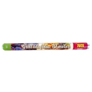 Aluminiumfolie, Grillfolie, 40 cm x 10 m, Marke: TUTI