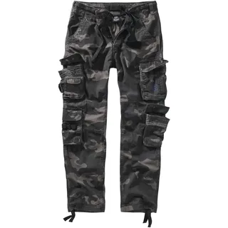 Brandit Textil Pure Slim Cargohosen Dark Camo L
