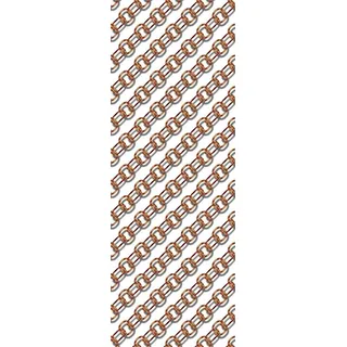Queence Vinyltapete Iorhieshi 90 cm x 300 cm 90 g Braun/Bronze