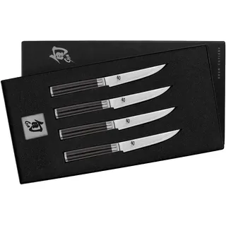 KAI Shun Classic Messerset 4-tlg. 12 cm Schwarz/Silber