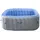 N97 180 x 67 x 180 cm Grau/Blau