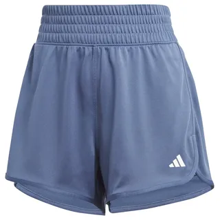 Adidas Women's Pacer Essentials Knit High-Rise Shorts Lässige, preloved Ink, L 5 inch