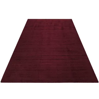 Esprit Teppich ESPRIT "Gil, ESP-39954, auch als Läufer erhältlich", rot (bordeaux rot), B:160cm H:8mm L:230cm, Polyester, Teppiche, Teppich, handgewebt, seidig glänzend, schimmernde Farbbrillianz, Melangeeffekt