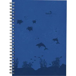 ALPHA EDITION GmbH & Co. KG Alpha Edition - Wochenplaner Nature Line Ocean 2025 Taschenkalender, 15x21cm, Kalender mit 128 Seiten, Notizbereich, Adressteil, Monatsübersicht und internationales Kalendarium