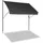 Klemmmarkise Style 150 cm grau