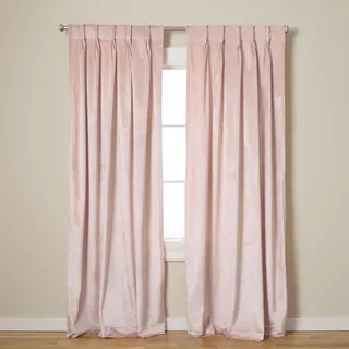 TOWN & COUNTRY LUXE Exclusive Home Curtains, Vorhang, Samt, PP, 68 x 213 cm, Rouge