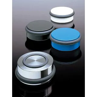 Türstopper/Türsteher Puk Artikel silber, Designer Bergfeld & Schwan, 3.2 cm