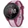 Forerunner 165 Music BT 43 mm Kunststoffgehäuse lila Sportarmband lila M