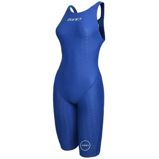 ZONE3 Performance Speed Offener Rücken Wettkampfbadeanzug Blau