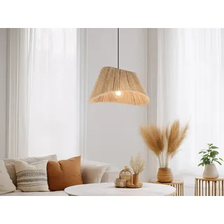 Große skandinavische LED Pendelleuchte hängend für Esszimmer & Treppenhaus Ø52cm