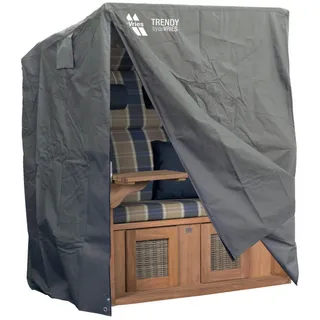 Gardenson Schutzhülle , Grau , Textil , 135x165x95 cm , UV-beständig , Gartenzubehör, Abdeckung für Gartenmöbel