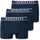 3er Pack Blau Grau XL