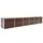 Garten-Hochbeet Verzinkter Stahl 480 x 80 x 77 cm Braun