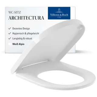 Villeroy & Boch WC-Sitz Motiv Gesicht Weiß