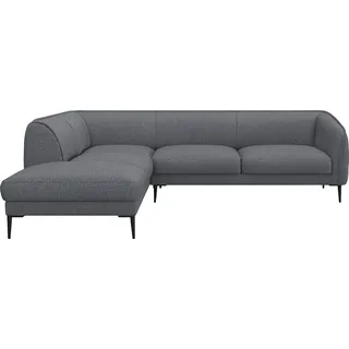 flexlux »Belle Designsofa, L-Form, B/T 268/209 cm« Skandinavisches Design, In hochwertiger Verarbeitung,
