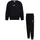 Nike Kids Essential Fleece Crew Langarm-set Black 3 Monate