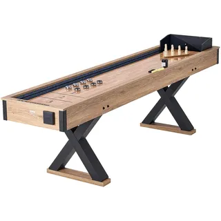 Vevor Shuffleboard-Tisch, 2 in 1 Shuffleboard Bowling-Kombispielset, 274cm