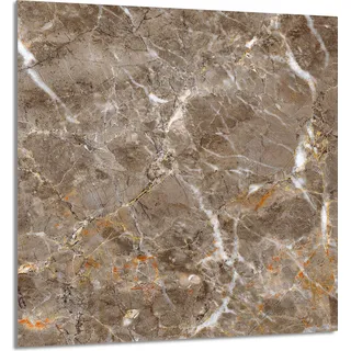 GLASPLATTE FÜR KÜCHE 60x65 Marmor