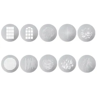 Aputure 10 Gobo Kit für Spotlight Mount Sets