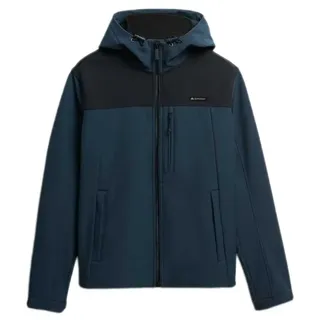 Superdry für Herren. M5012254A Softshelljacke Tech Trekker navy (S), Lässig, Polyester, Marine