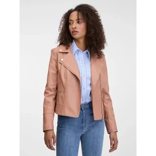 Orsay Beige Damen-Kunstlederjacke 36 - Beige